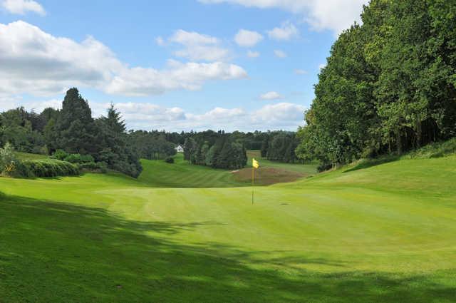 View from the 2nd green at Prestbury Golf Club.