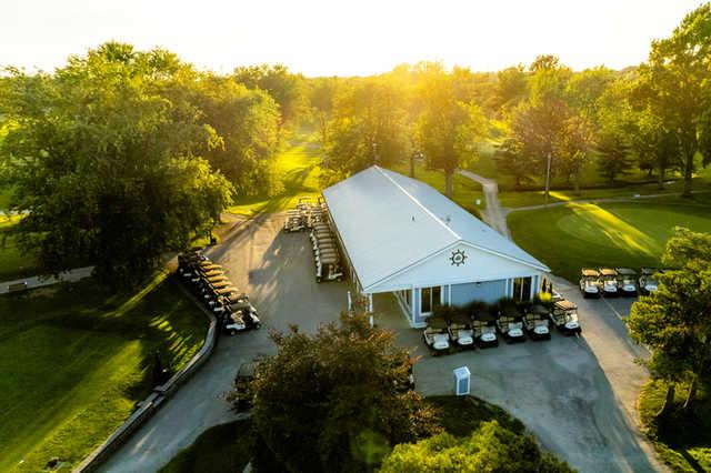View of the clubhouse at Port Colborne Golf and Country Club.