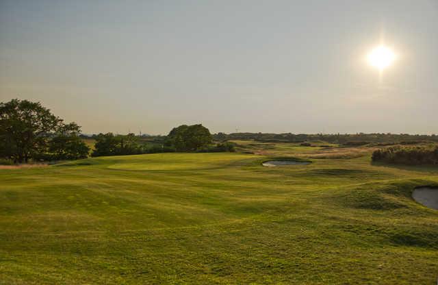 View of the 5th green from the North/East Course at Ingrebourne Links Golf & Country Club.