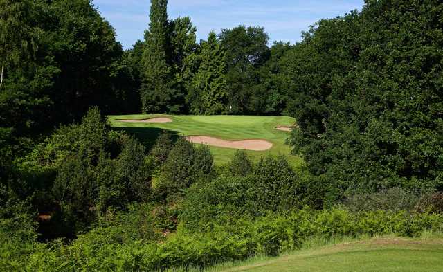A view of the 10th hole at Aspley Guise & Woburn Sands Golf Club.