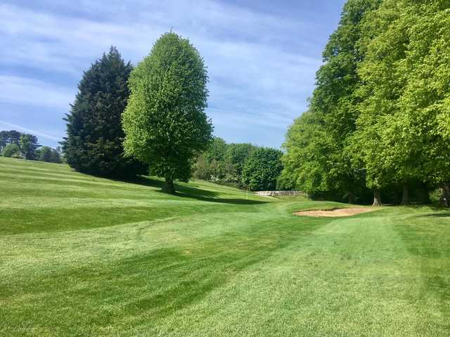 A view of a hole at Hazlemere Golf Club.