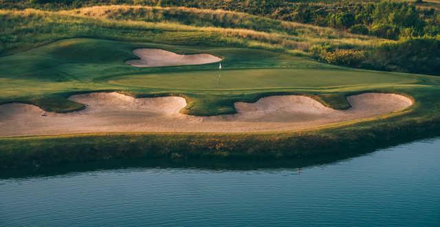 View of the 8th green from The Quarry Golf Course.