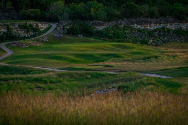 View of a green at The Quarry Golf Course.