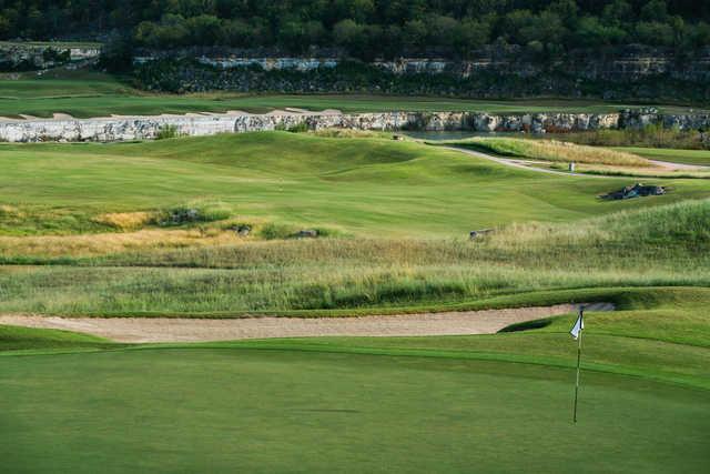 View from a green at The Quarry Golf Course.