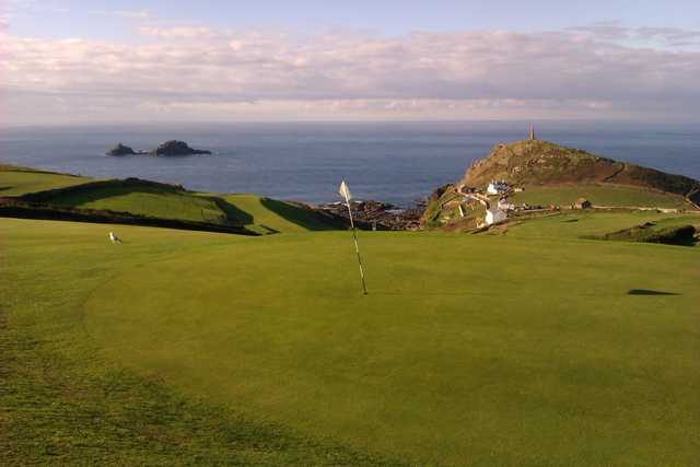 A view of a hole at Cape Cornwall Golf & Leisure Resort.