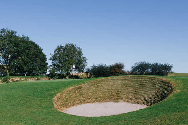 A view of a hole at The Famous Nine.