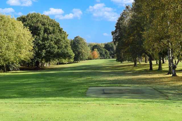 A view of tee #7 at Renishaw Park Golf Club.