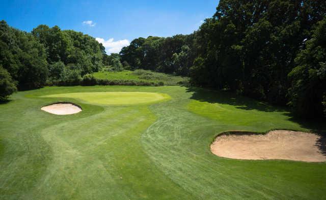 A view of hole #6 at Newton Course from Yeovil Golf Club.