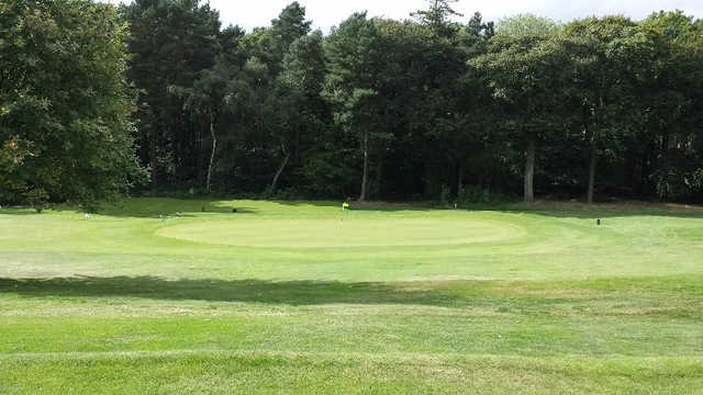 A view of the 10th hole at Consett & District Golf Club.