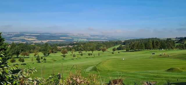 A view from Consett & District Golf Club.