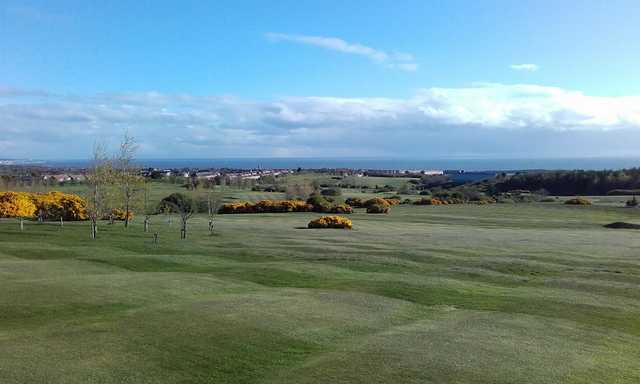 A view from Seaham Golf Club.