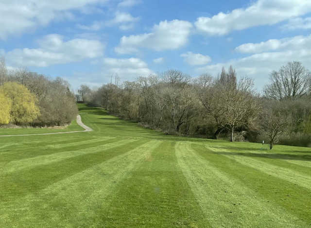 A sunny day view from Abridge Golf & Country Club.