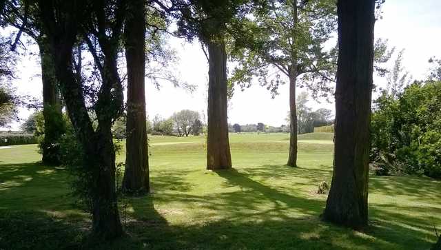 A view of a hole at Clacton-on-Sea Golf Club.