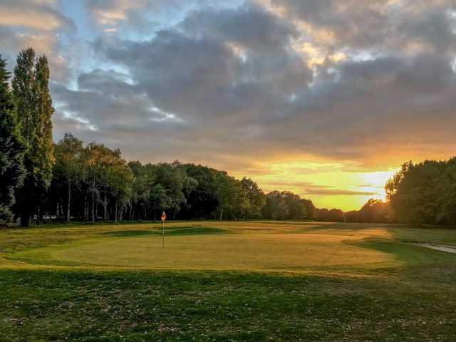 A view of the 7th hole at Colchester Golf Club.