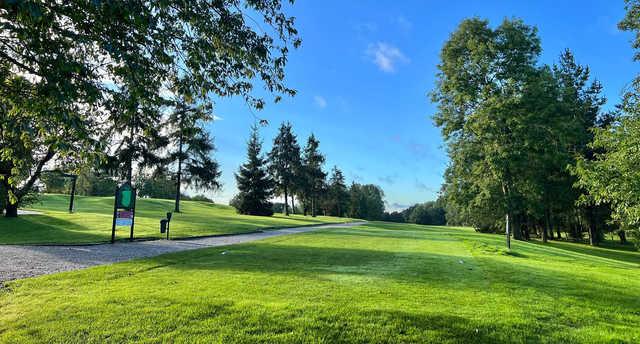 A view of tee #1 at Forrester Park Golf & Country Club.
