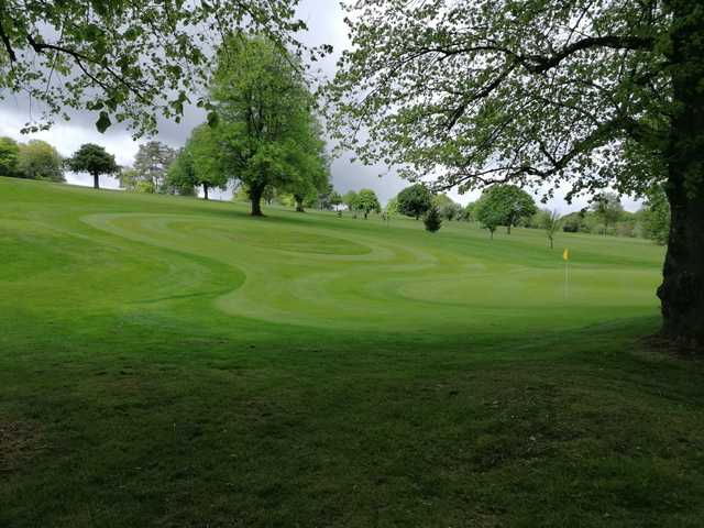 View of a green at Hazlemere Golf Club.