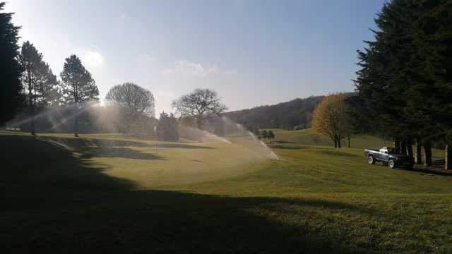 A view from Hazlemere Golf Club.