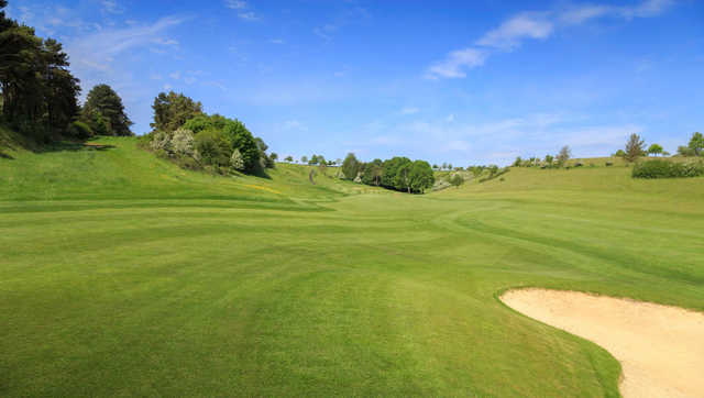 A view from the 4th fairway at Cirencester Golf Club.