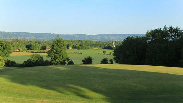 A view of the 5th hole at Rodway Hill Golf Club.