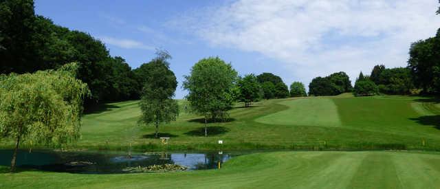 A view of a fairway at Bush Hill Park Golf Club.