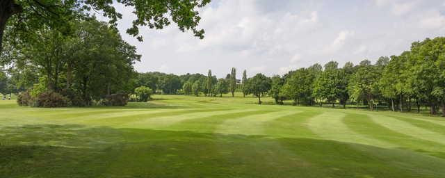 A view from the 2nd fairway at Finchley Golf Club.
