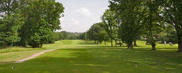 A view from the 5th tee at Finchley Golf Club.