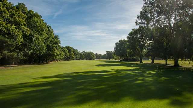 A view from a fairway at Fulwell Golf Club.