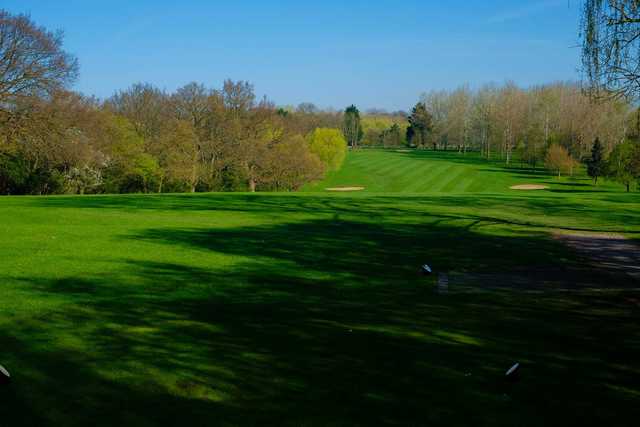 A view from the white tee at Maylands Golf Club.