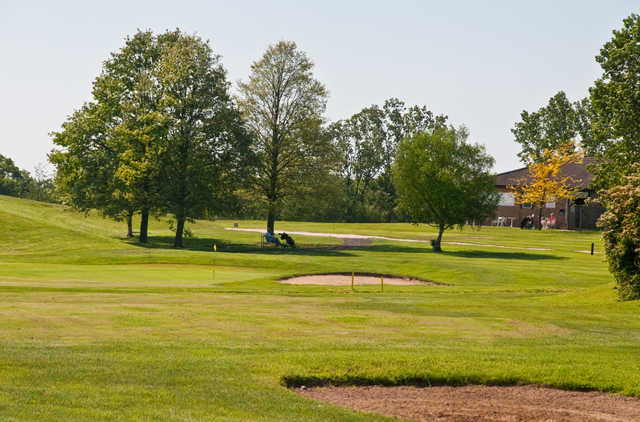 A view of a hole at Risebridge Golf Course.