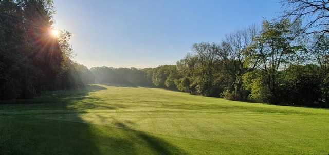 A view from Stanmore Golf Club.