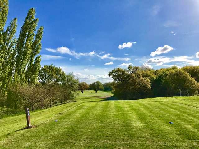 A view from a tee at Trent Park Golf Club.