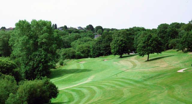 A view from a fairway at Bury Golf Club.