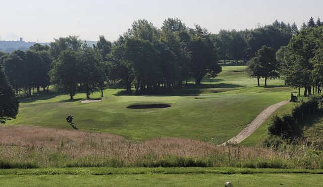 A view from tee #6 at Crompton & Royton Golf Club.