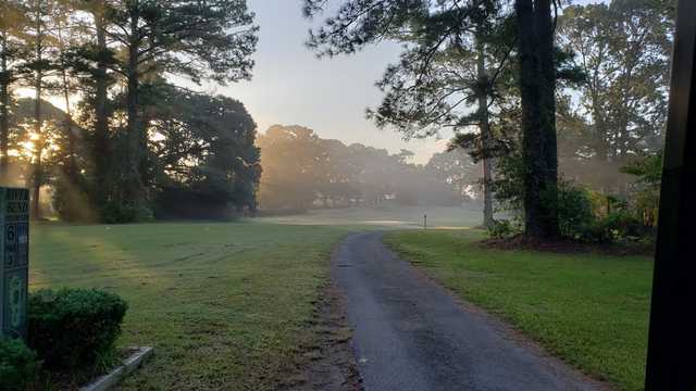 View from the 6th  tee at River Bend Country Club.