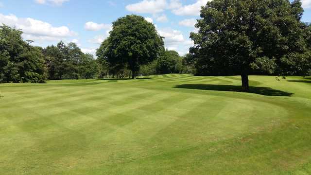 A sunny day view from Marland Golf Course.
