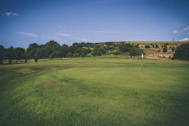 A view of hole #6 at Oldham Golf Club.