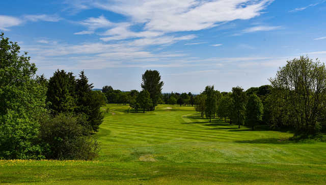 A view of a fairway at Rochdale Golf Club.