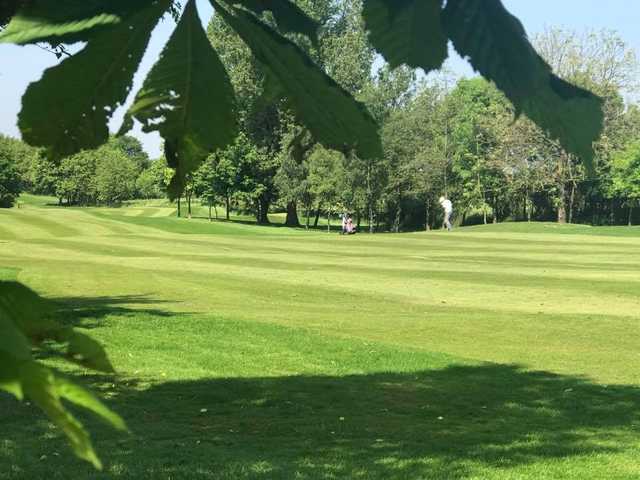 A view of a fairway at Westhoughton Golf Club.