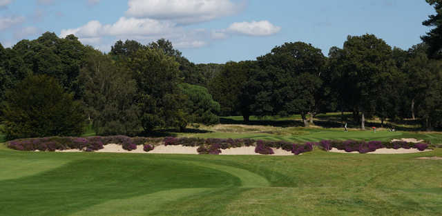 A view of a hole at Stoneham Golf Club.