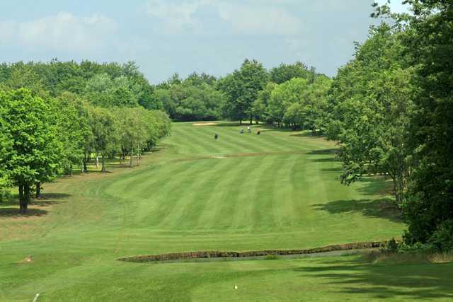 A view from tee #13 at Waterlooville Golf Club.