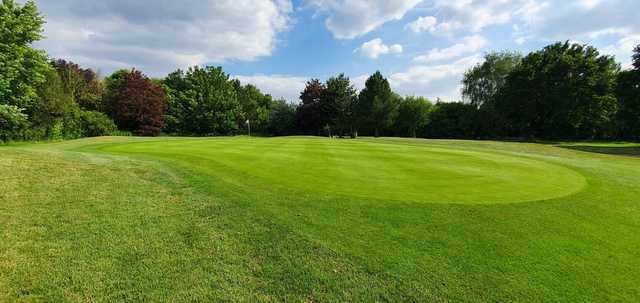 A view of a hole at Aldenham Golf Club.