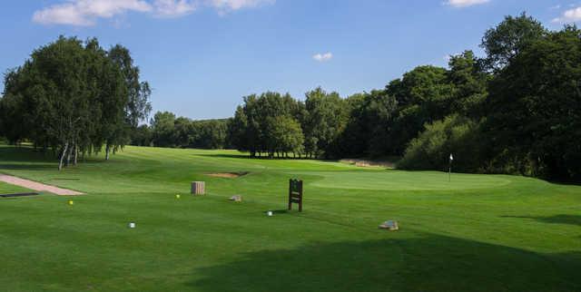 A view of tee #17 at Canterbury Golf Club.