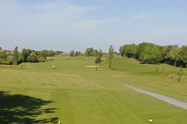A view from a tee at Westgate & Birchington Golf Club.