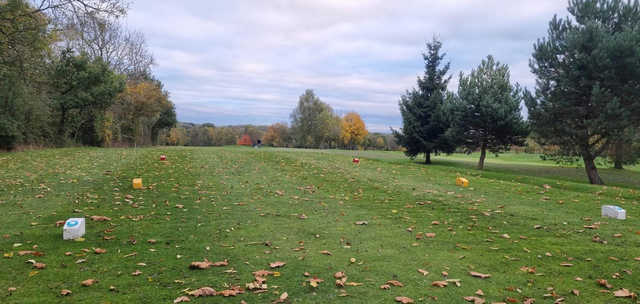 A view of tee #11 at Forest Hill Golf Club.