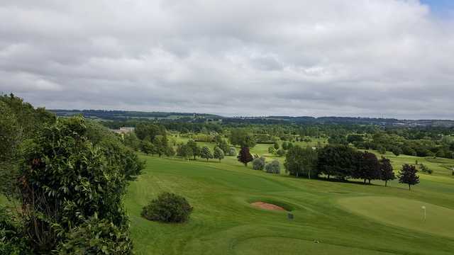 A view of a hole at Belton Woods Golf Club.