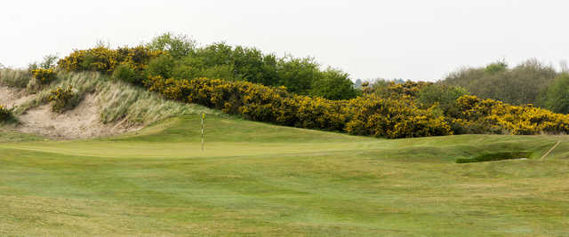 A view of a hole at Seacroft Golf Club.