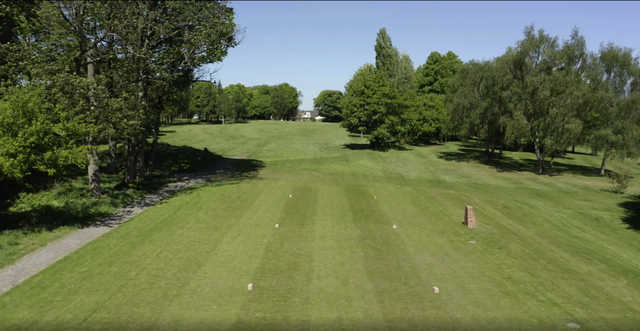 A view of tee #6 at 18-hole Course from Allerton Manor Golf Club.