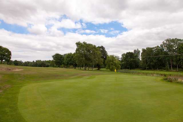 A view of a hole at Richmond Park Golf Club.