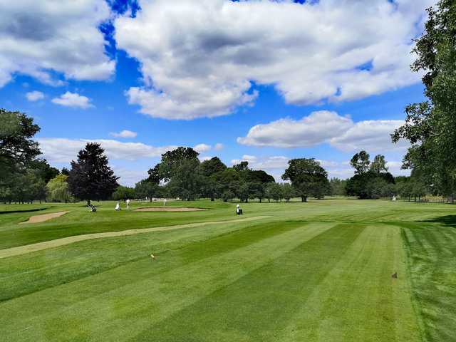 A view from a tee at Ryston Park Golf Club.