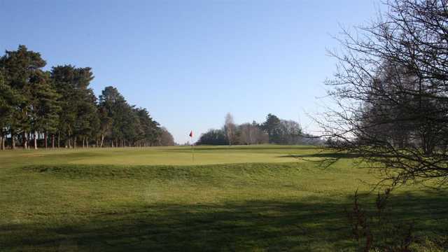 A view of a hole at Swaffham Golf Club.